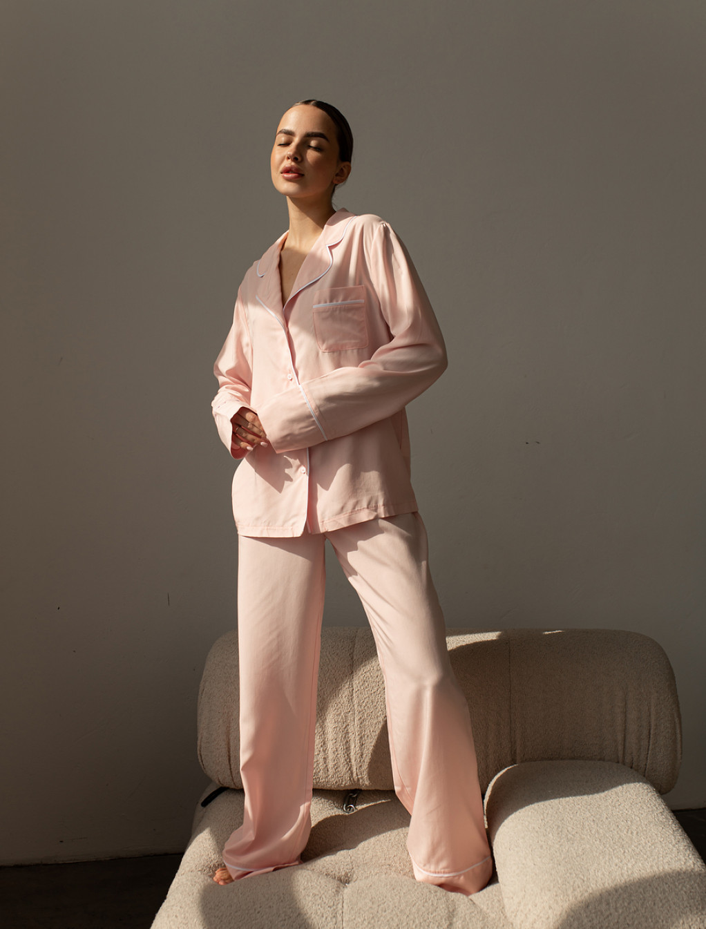 Piżama Staff vis pink