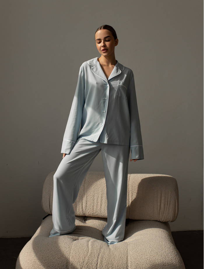 Piżama  Staff vis light blue