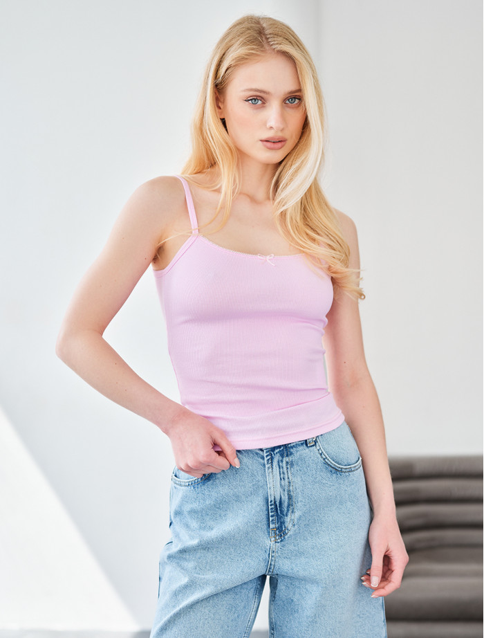 Top damski Staff yum pink