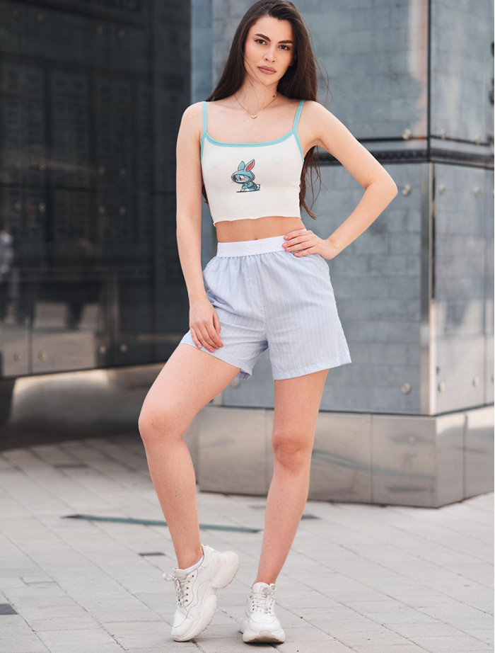 Spodenki Staff el light blue