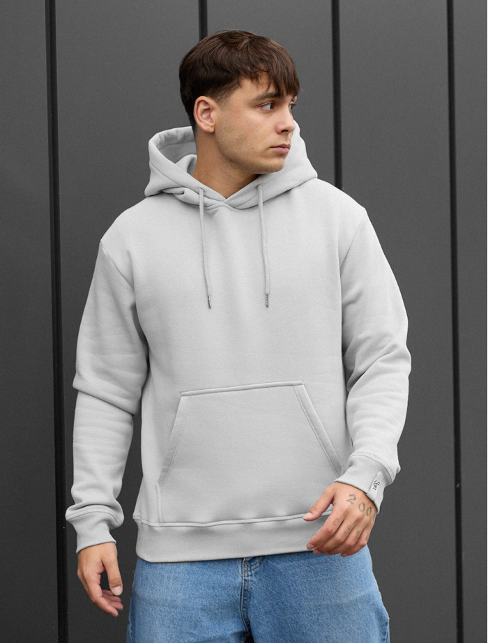 Bluza Staff light gray basic fleece