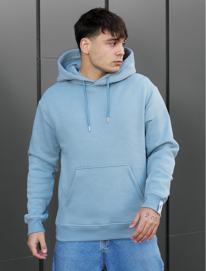 Bluza Staff blue basic fleece