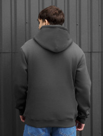 Bluza Staff dark gray basic fleece