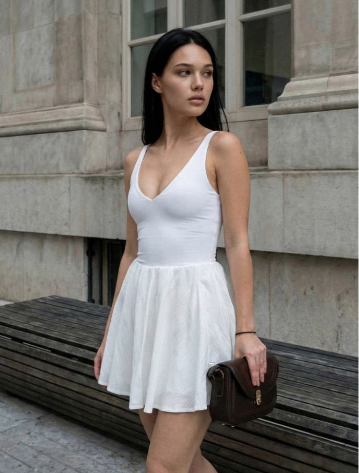 Spódnica Staff ksi white