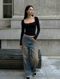 Longsleeve Staff isi black