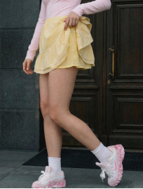 Spódnica Staff wo light yellow