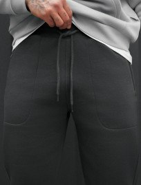 Spodnie dresowe Staff nib dark gray fleece