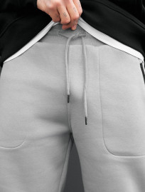 Spodnie dresowe Staff nib light gray fleece