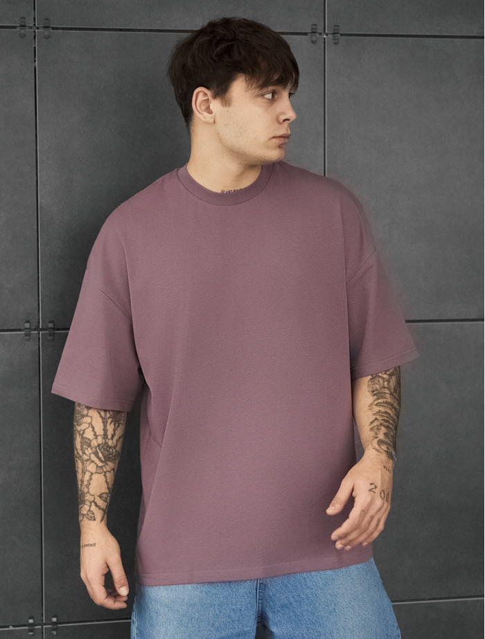 Koszulka Staff dark viola oversize