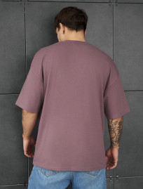 Koszulka Staff dark viola oversize