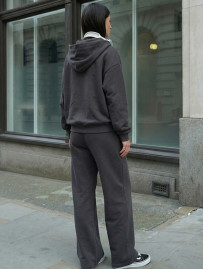 Dres Staff fir zip dark gray oversize