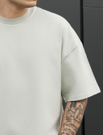 Koszulka Staff light olive oversize