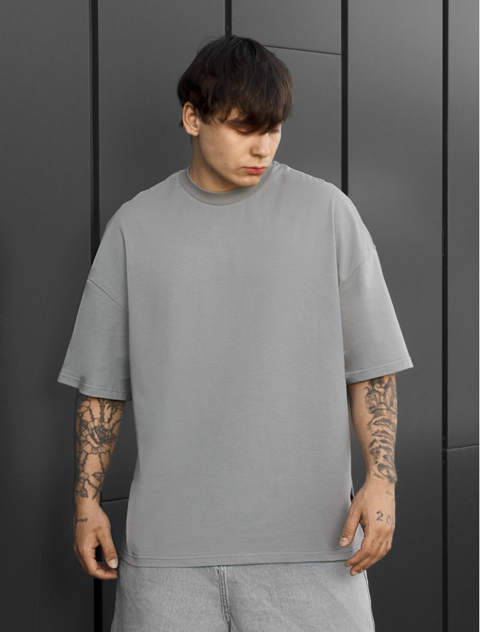 Koszulka Staff gray oversize