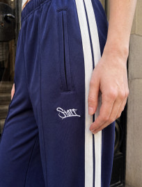 Spodnie dresowe Staff pat logo dark navy