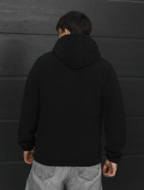 Bluza Staff zip black fleece