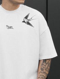 Koszulka Staff logo & birds oversize