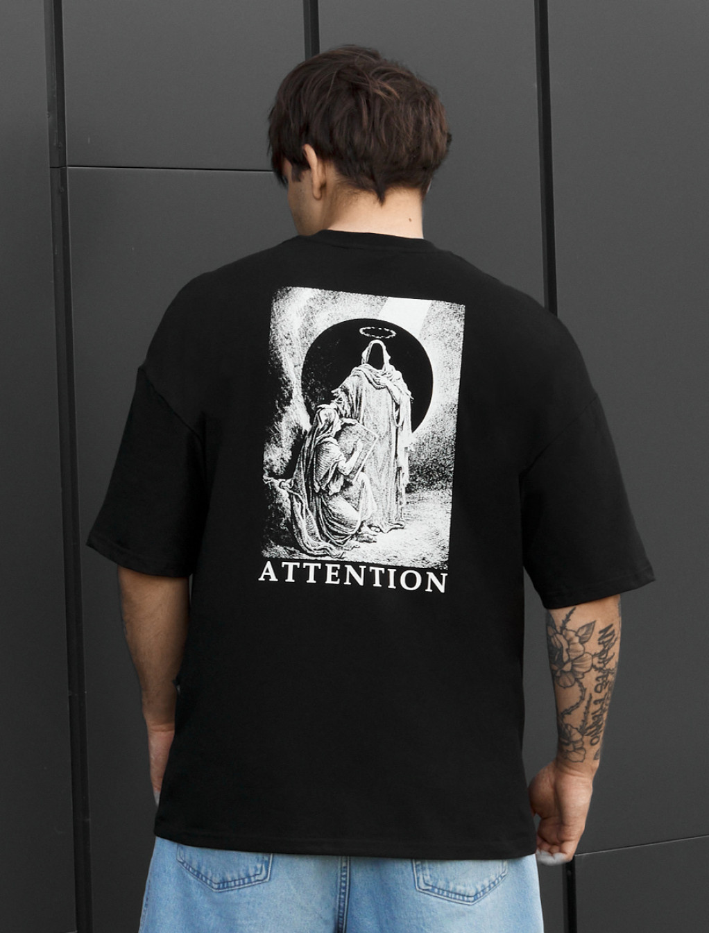 Koszulka Staff attention oversize