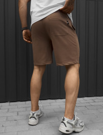 Spodenki Staff brown logo