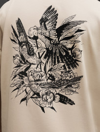 Koszulka Staff logo & birds oversize