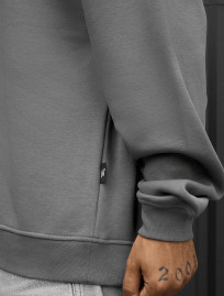 Bluza Staff gray oversize fleece