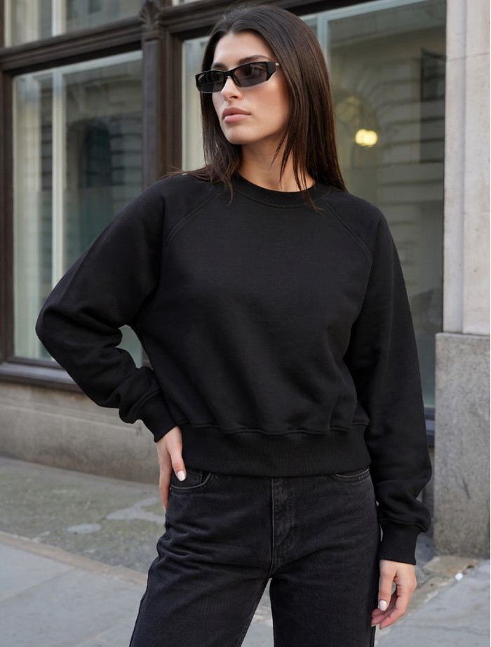 Bluza Staff make black fleece