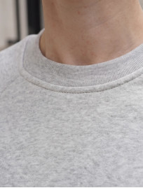 Bluza Staff make gray melange fleece