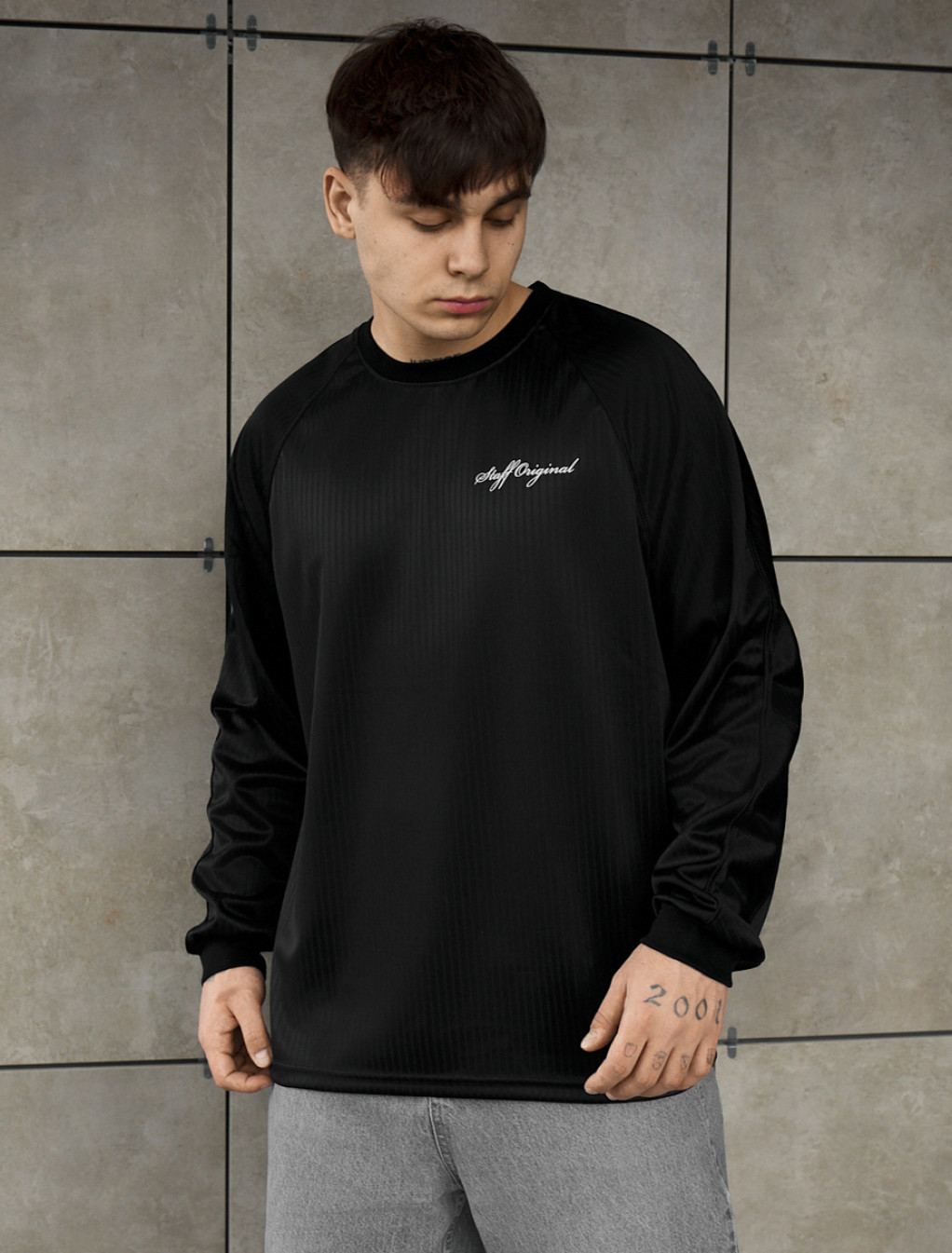 Longsleeve Staff ol black