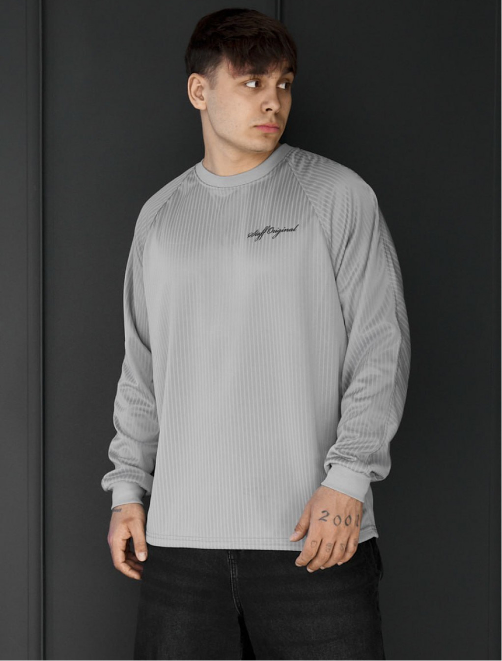 Longsleeve Staff ol gray