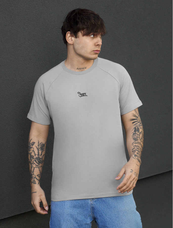 Koszulka Staff light gray logo