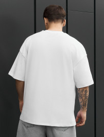 Koszulka Staff logo white oversize