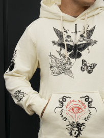 Bluza Staff print milk