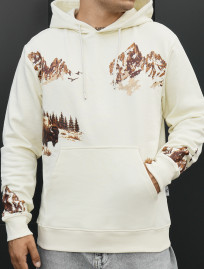 Bluza Staff print milk