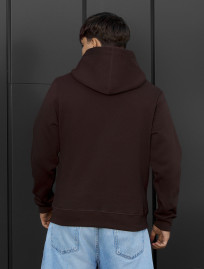 Bluza Staff brown basic fleece