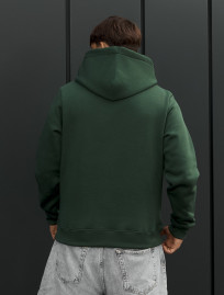 Bluza Staff green basic fleece