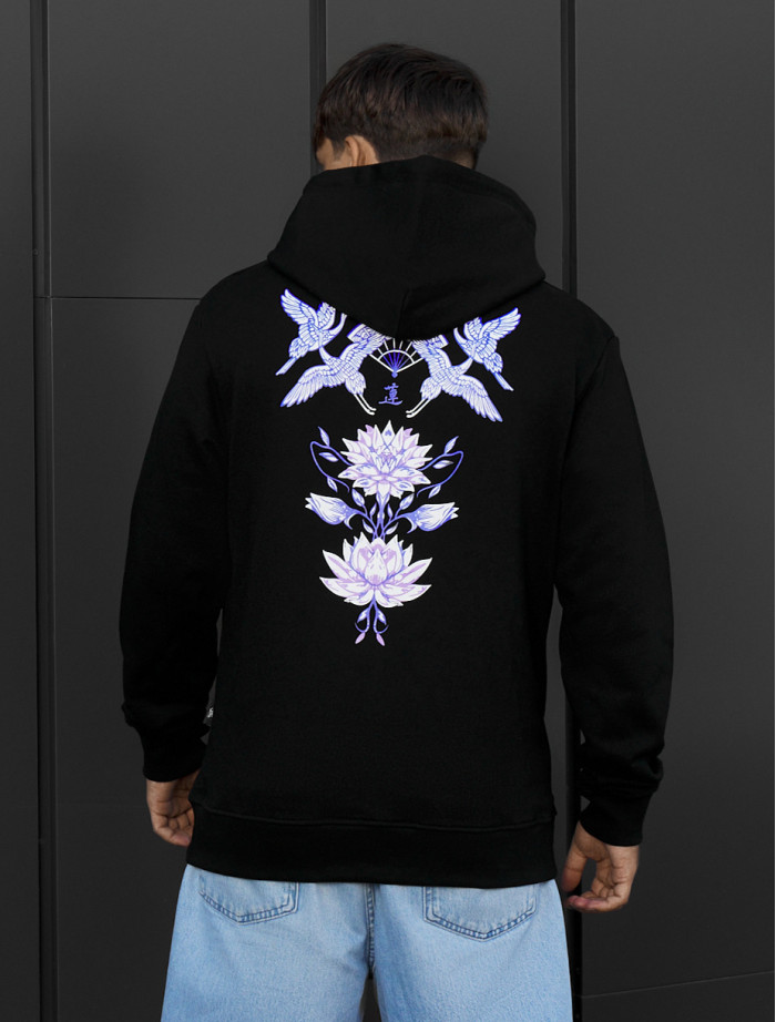 Bluza Staff black lotuses