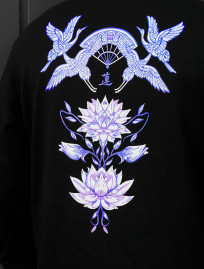 Bluza Staff black lotuses