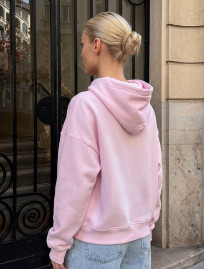 Bluza Staff ti pink oversize fleece