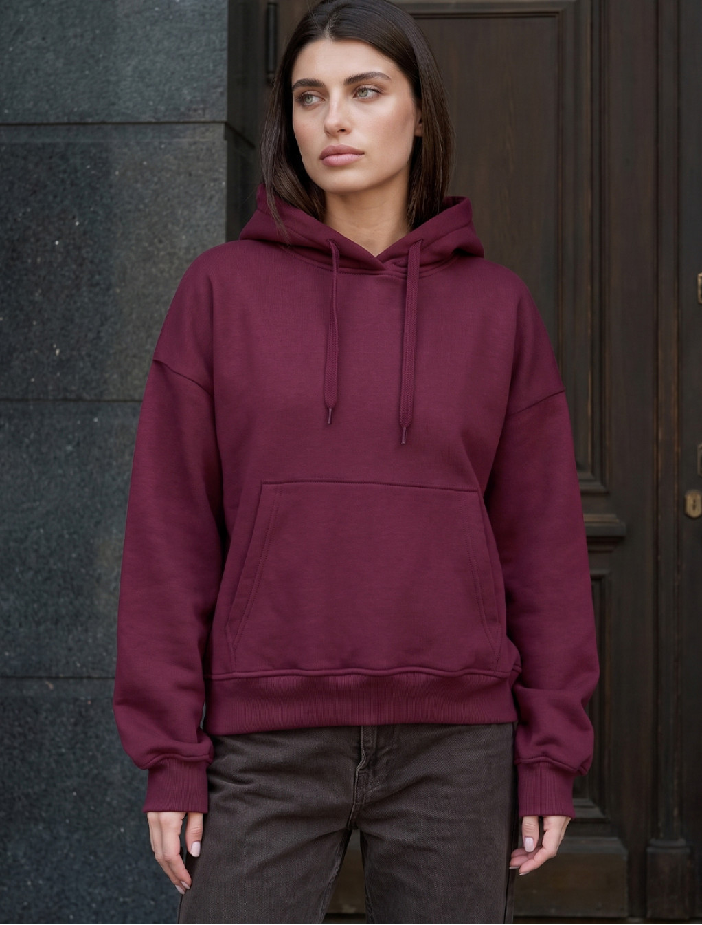 Bluza Staff ti bordo oversize fleece