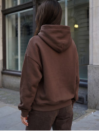 Bluza Staff ti brown oversize fleece