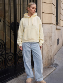 Bluza Staff ti light lime oversize fleece