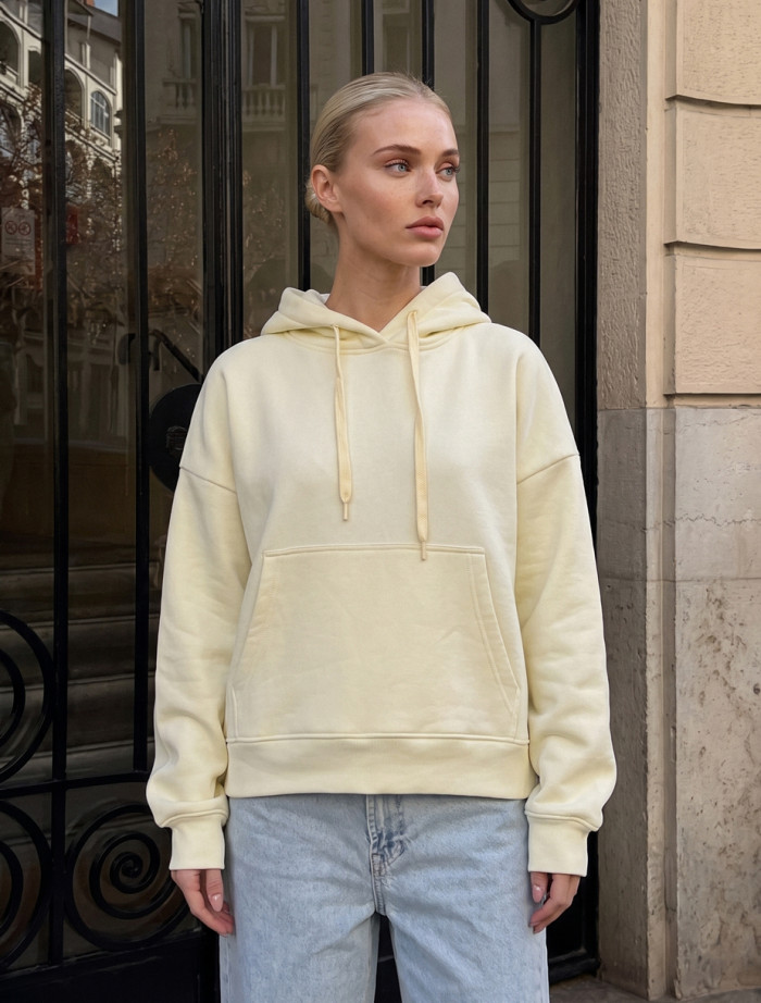 Bluza Staff ti light lime oversize fleece