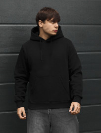 Bluza Staff black logo fleece