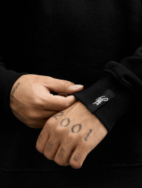 Bluza Staff black basic fleece