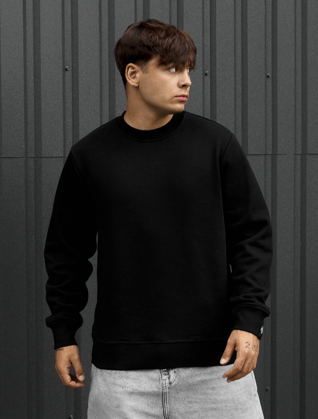 Bluza Staff black basic fleece