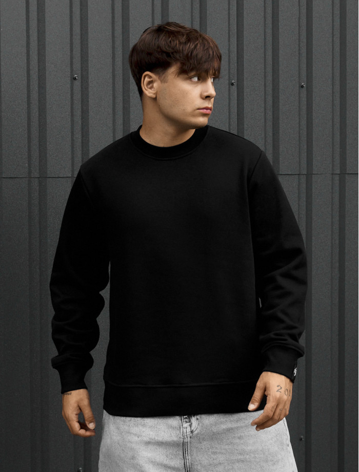 Bluza Staff black basic fleece