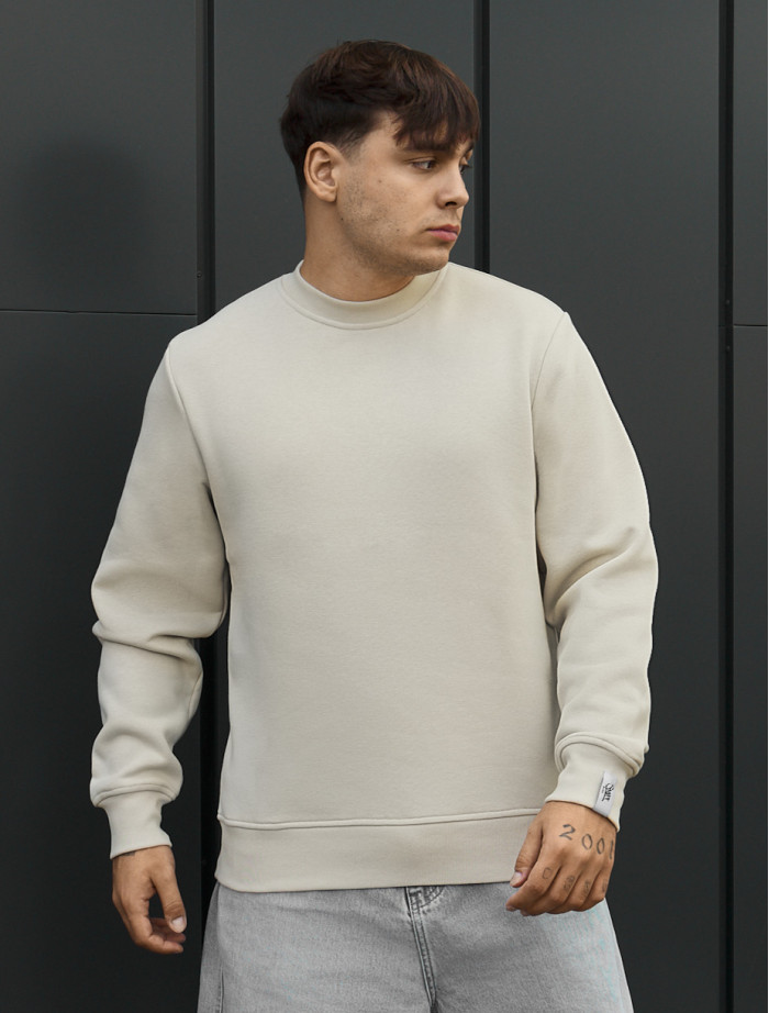 Bluza Staff light milk basic fleece