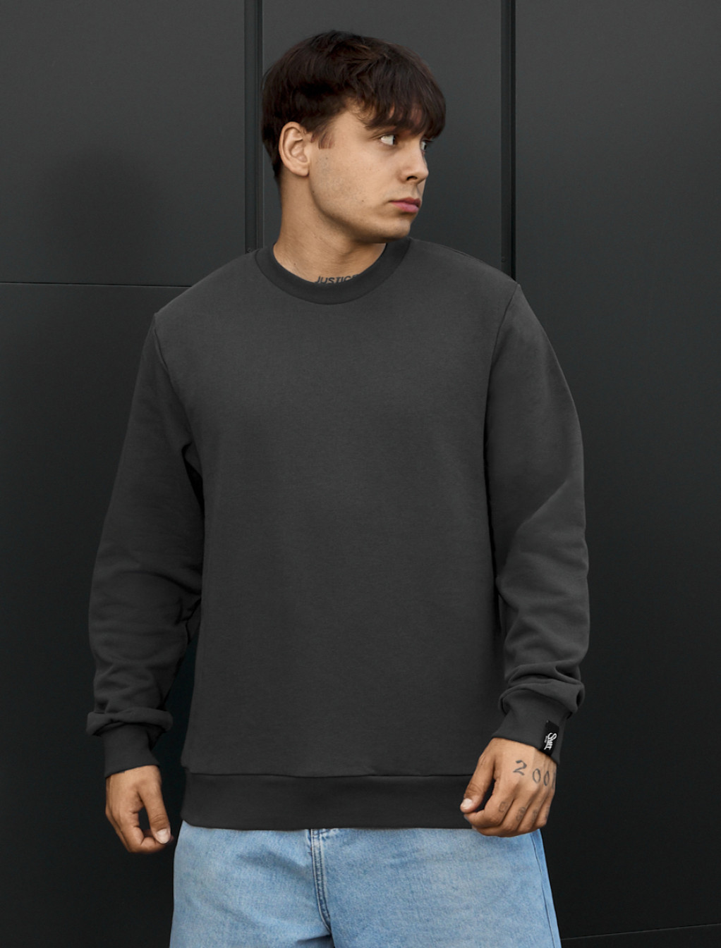 Bluza Staff dark gray basic