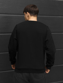 Bluza Staff logo black fleece