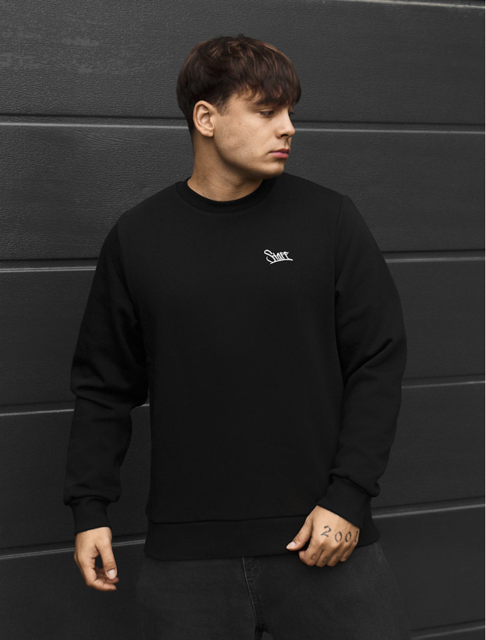 Bluza Staff logo black fleece