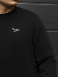 Bluza Staff logo black fleece